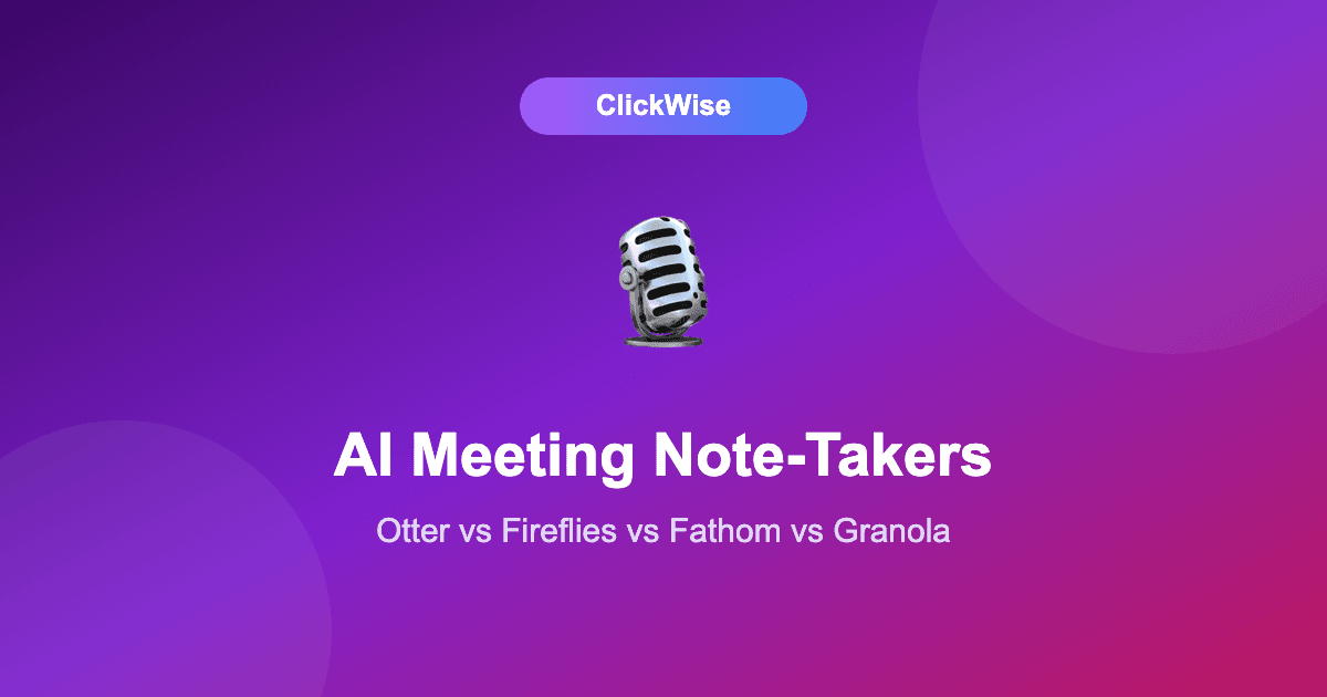 Best AI Meeting Note-Takers in 2026: I Tested 5 So You Don't Have To