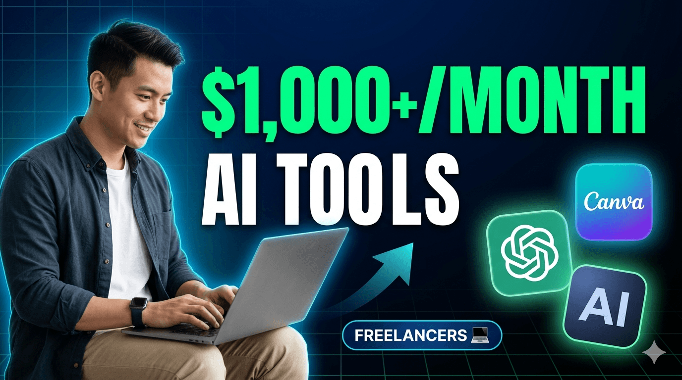 Best AI Tools for Freelancers to Earn $1,000+/Month in 2026