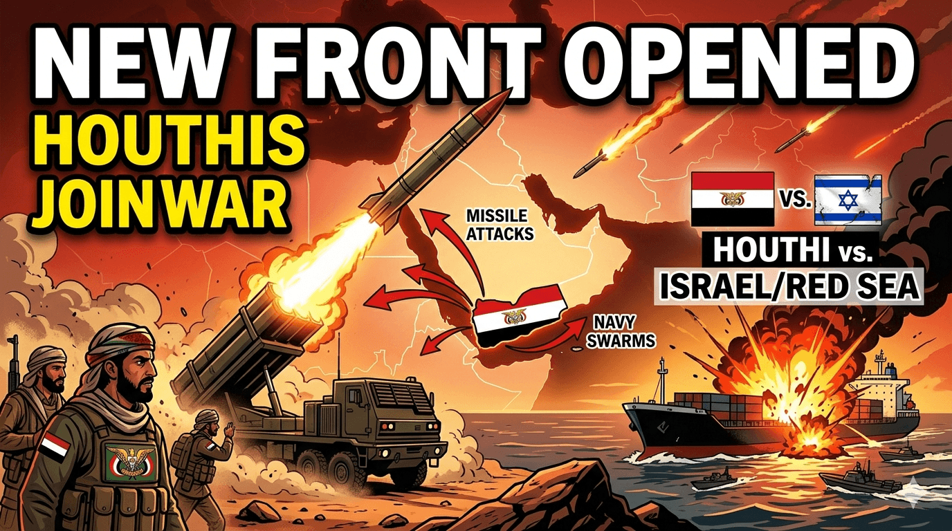 Houthis Enter the War — What It Means for the Iran-US Conflict (2026)