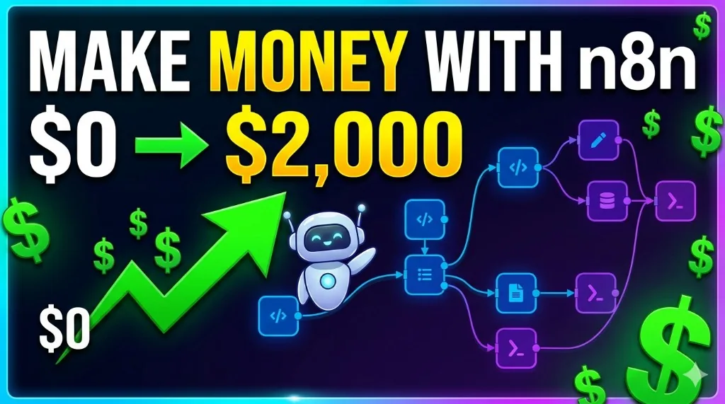 How to Make Money with n8n in 2026 (5 Real Workflows That Clients Pay For)