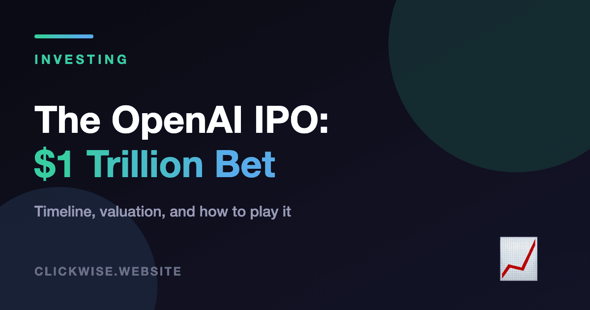 The OpenAI IPO: Everything We Know About the $1 Trillion Listing