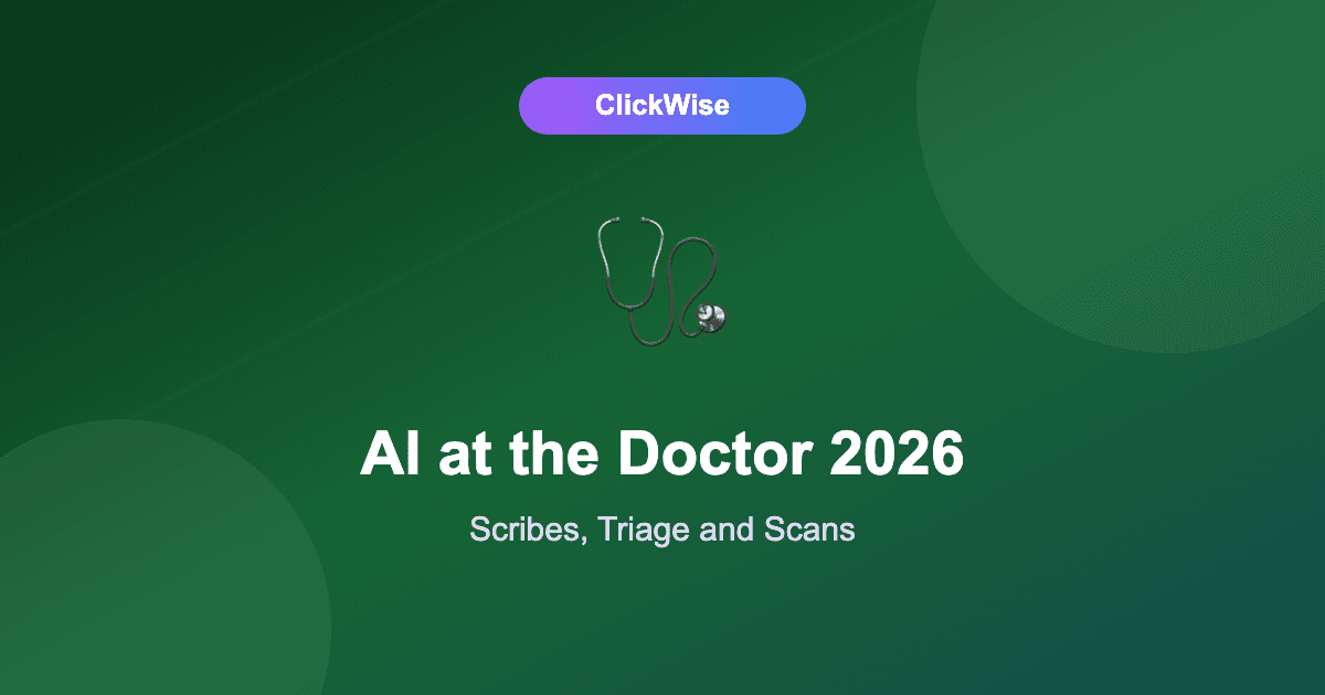 How AI Is Actually Changing Your Doctor Visits in 2026