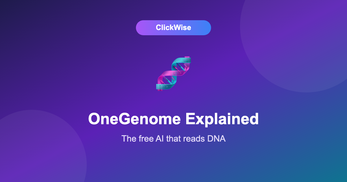 OneGenome explained — BGI's free AI that reads DNA and reasons like a clinician