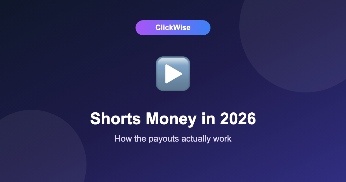 YouTube Shorts monetization and RPM explained for 2026